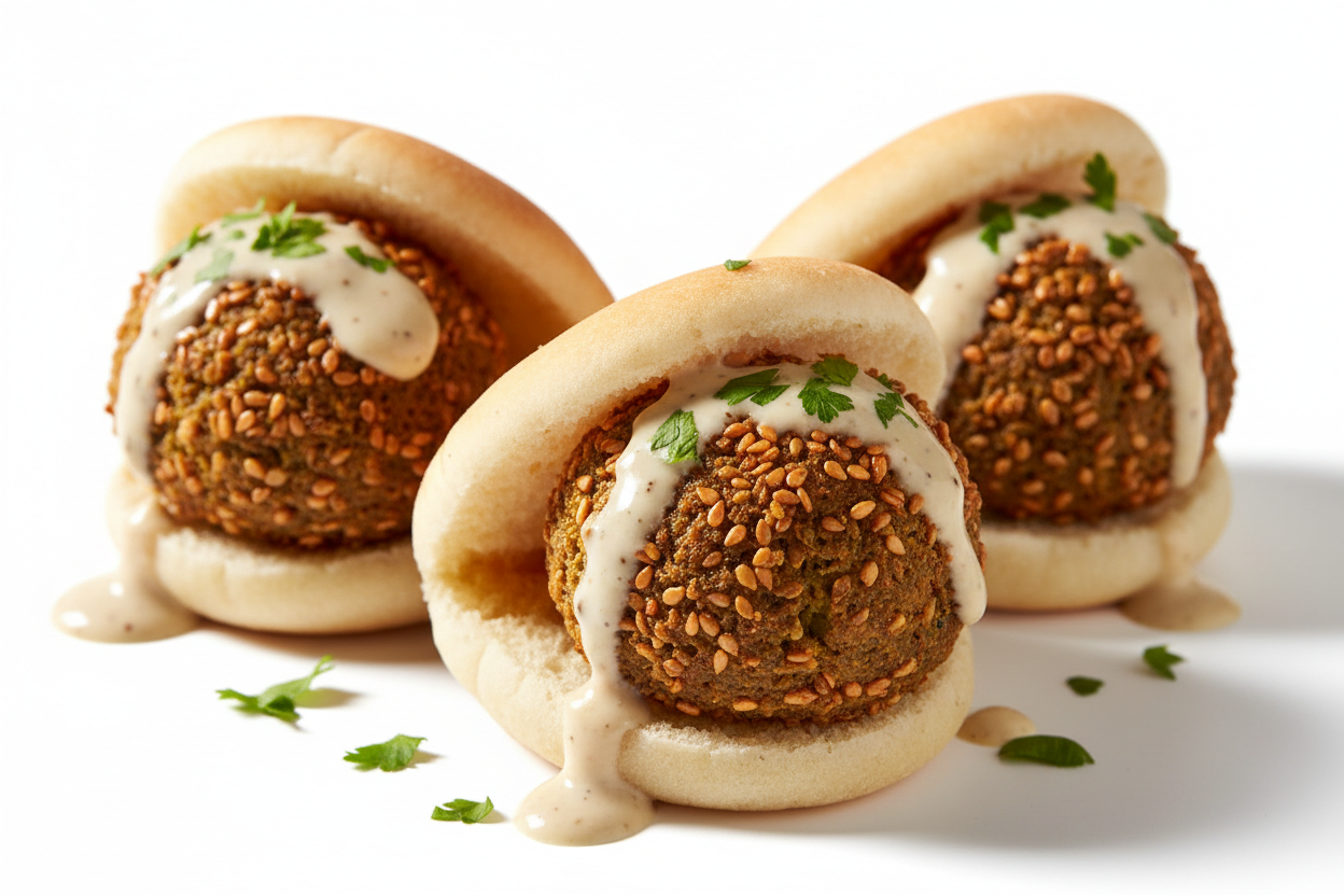 Falafel Mini Pita Bite Snack 3-in-1 Pack