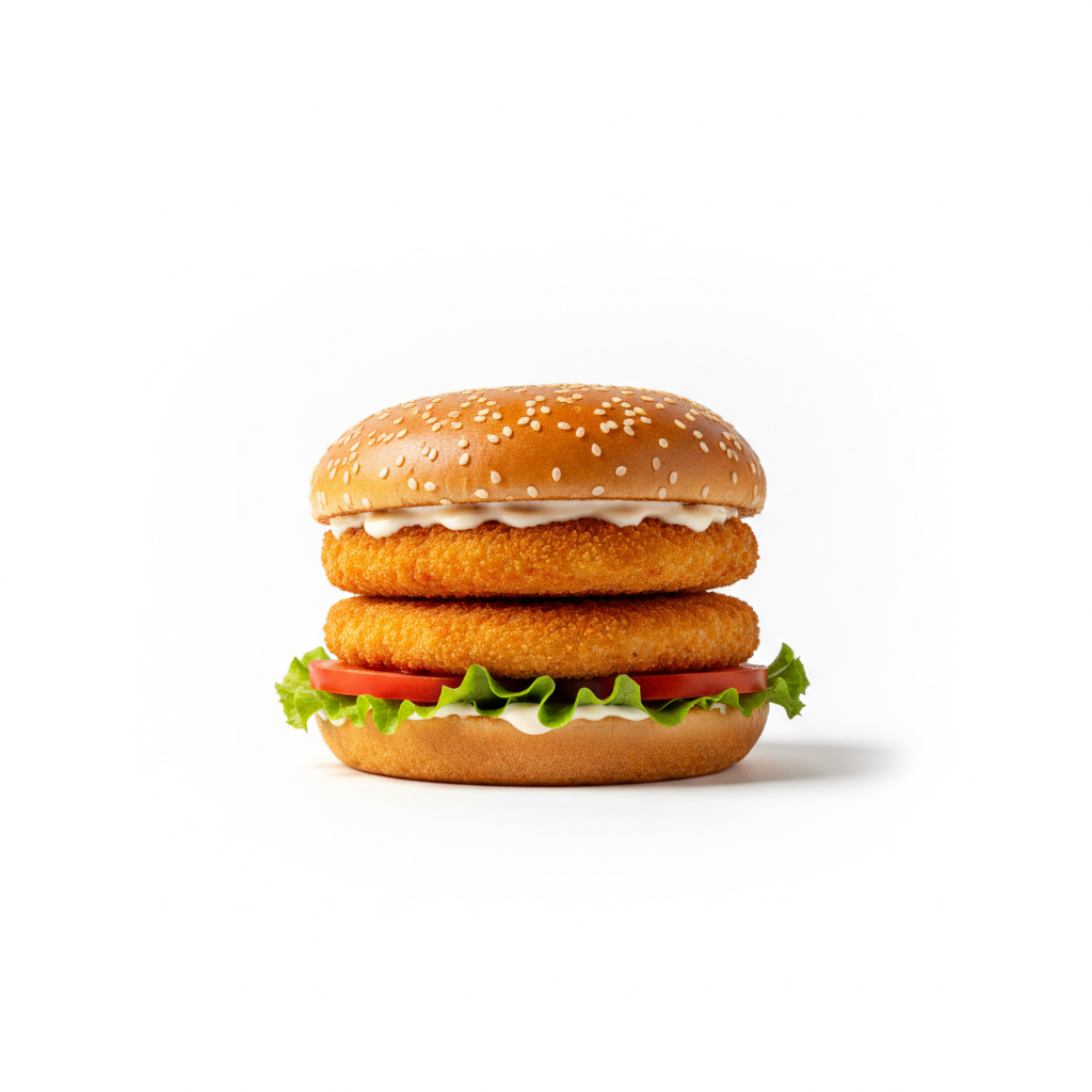 Chicken Burger Double Stack