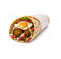 Falafel Roll Regular with Fried Egg