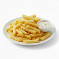 French Fries With Garlic Sauce