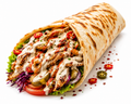 Shawarma Roll Tahini Spicy