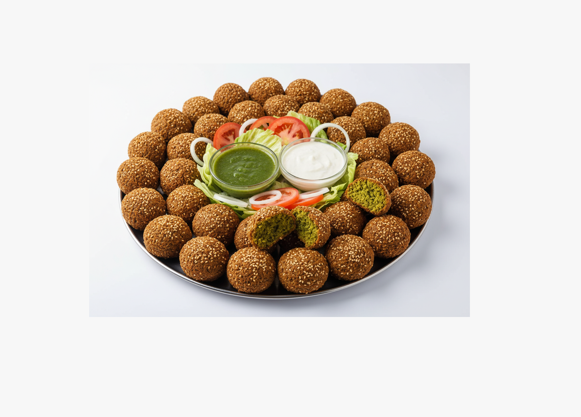 🎉 Guest Deal- 20 Falafel Balls, Podina Chutney & Garlic 🌿